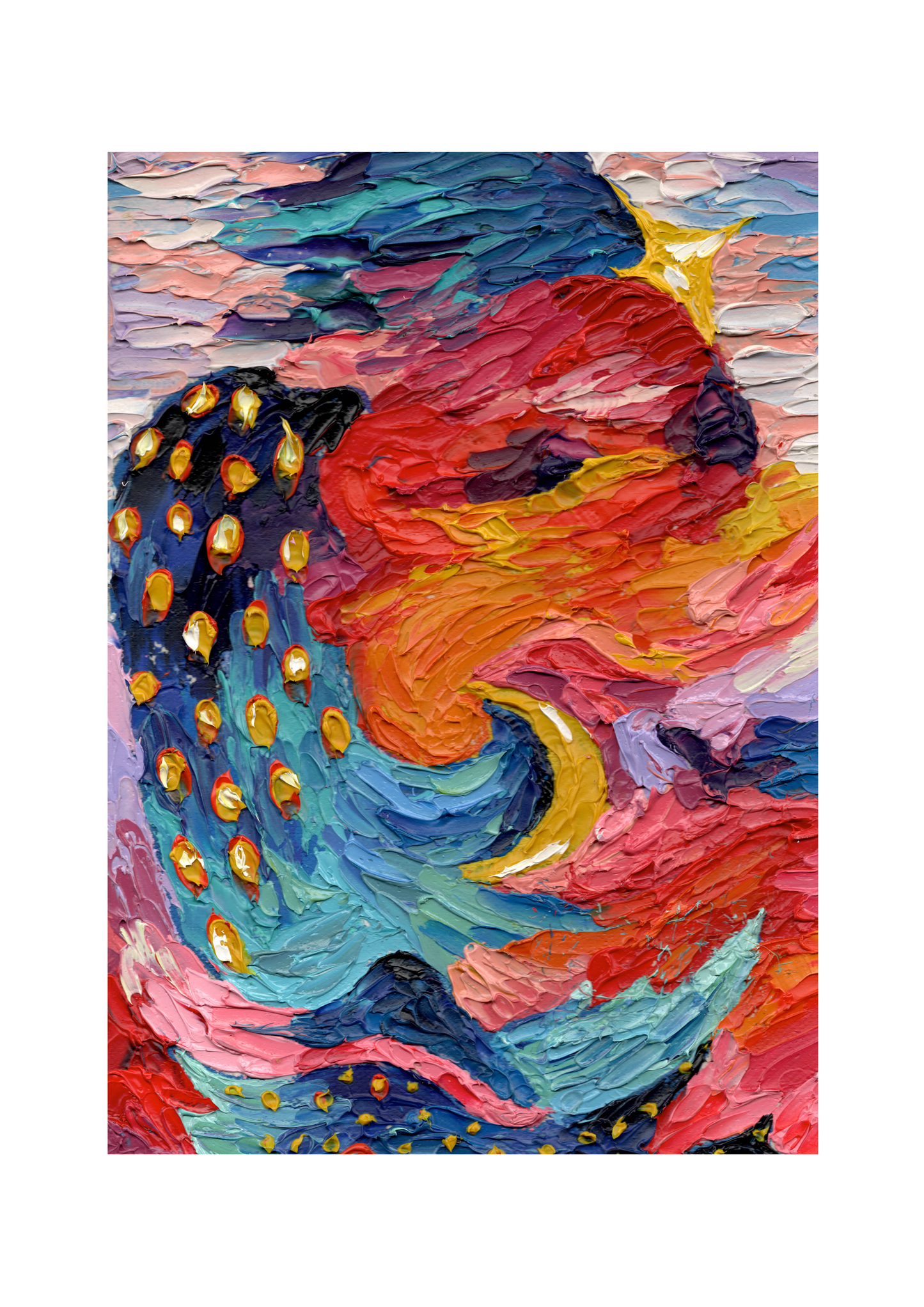 Sun, Moon and Stars Classic Matte Print