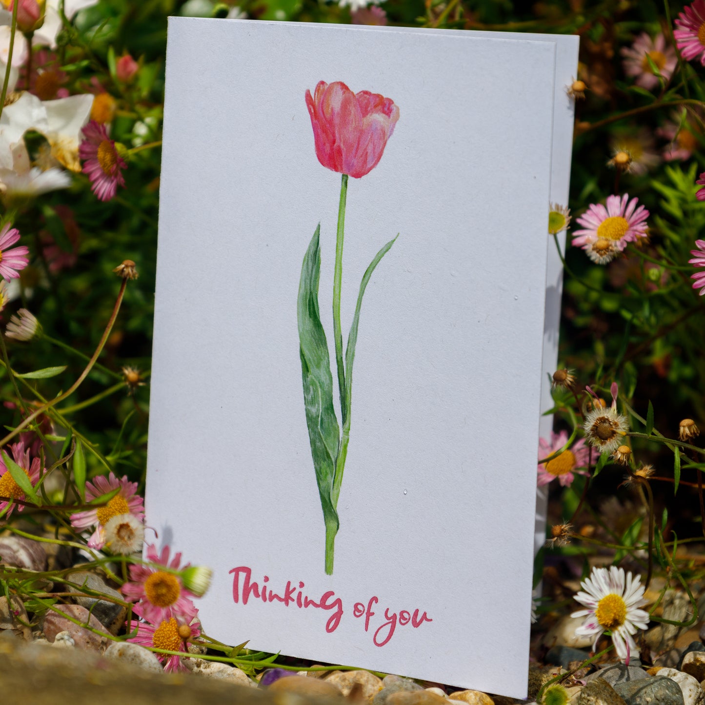 Thinking of You Tulip Card