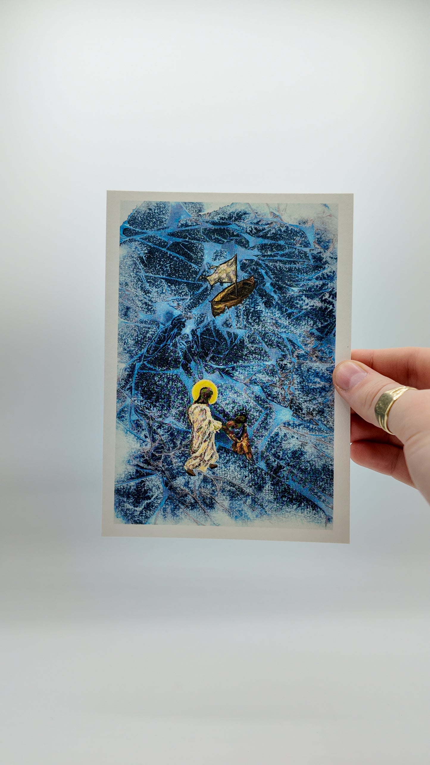 Faith in a Storm | Faith Art Print