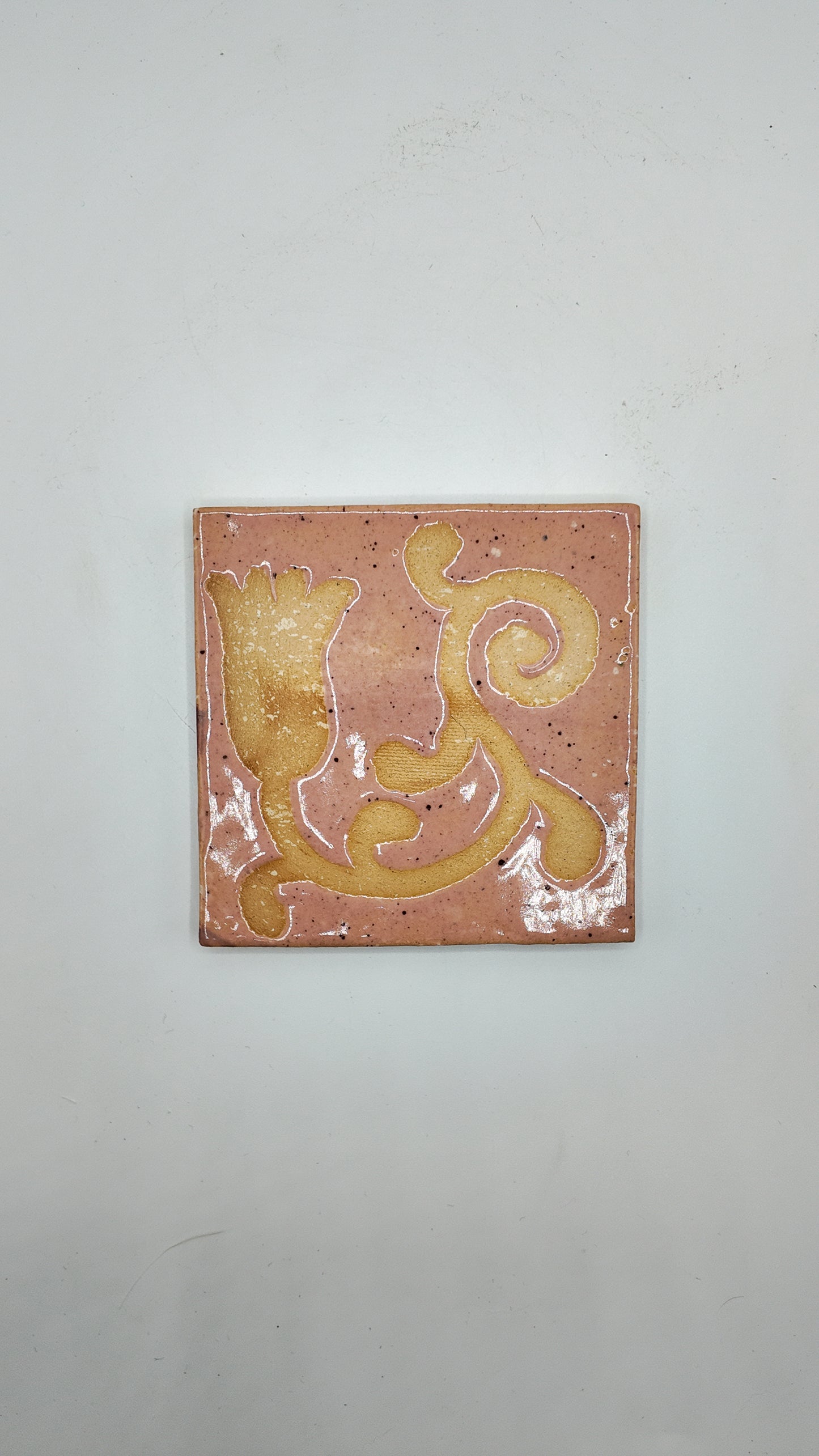 Flora Ceramic Candle Coaster
