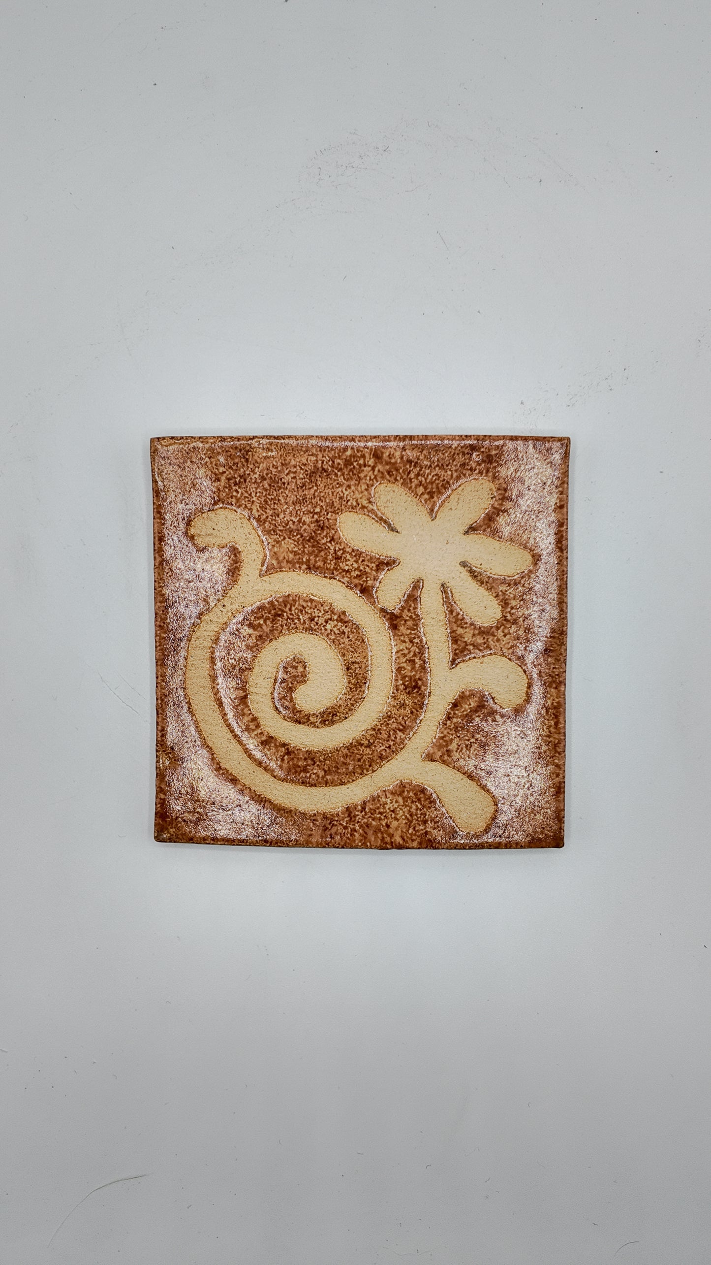 Flora Ceramic Candle Coaster