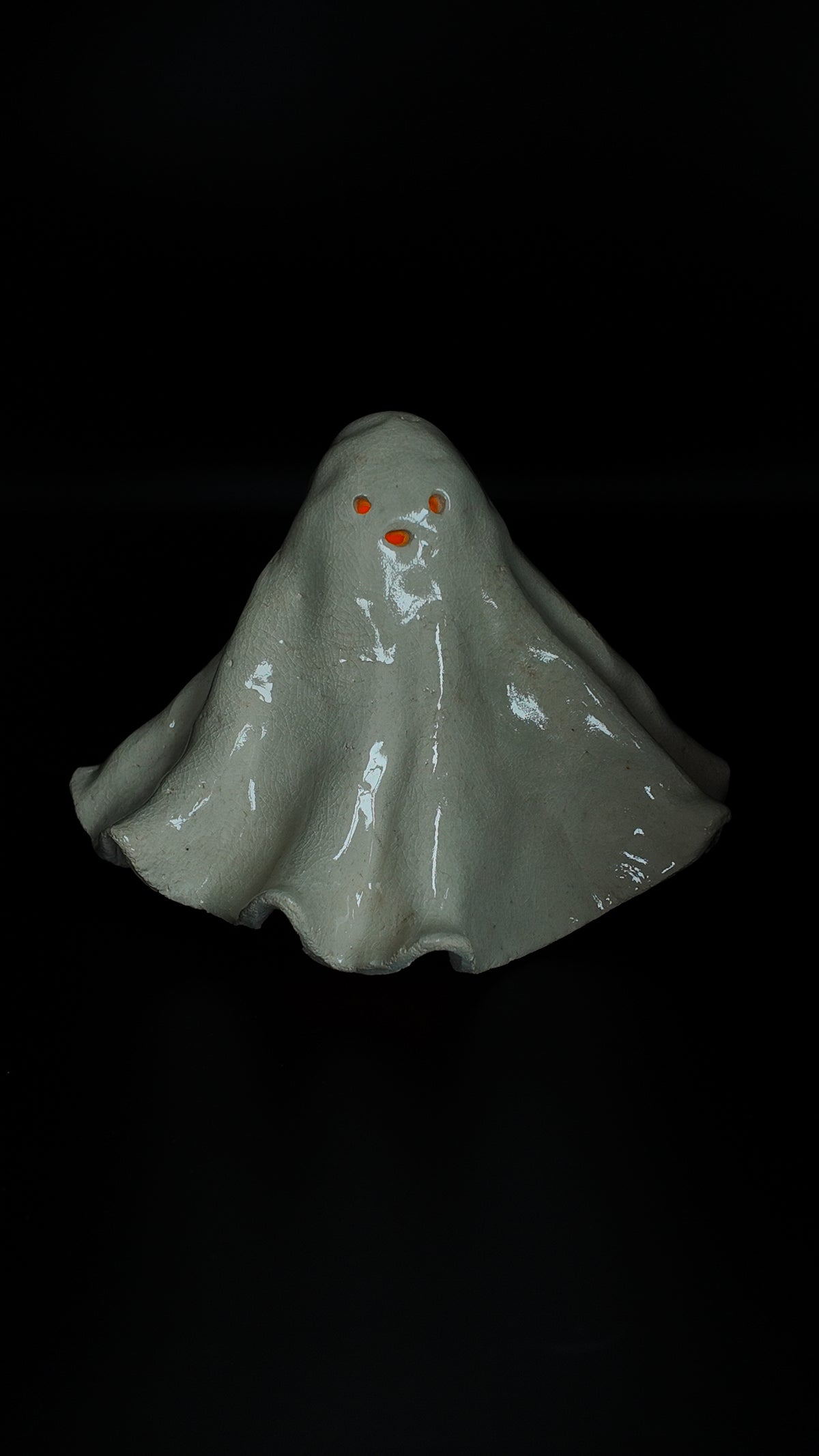 Ceramic Ghost Votive