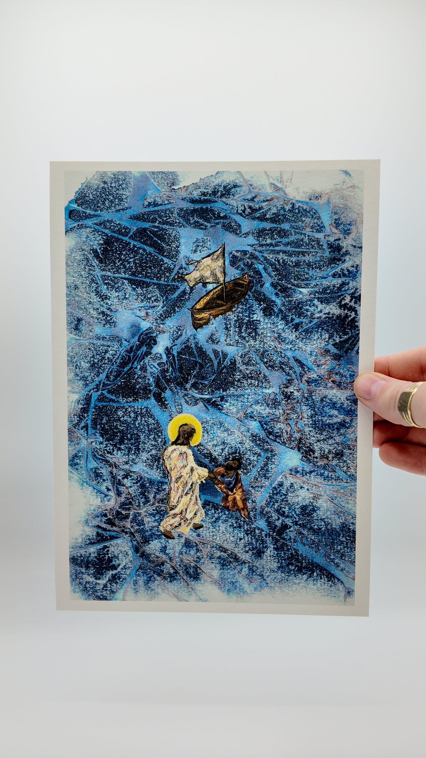 Faith in a Storm | Faith Art Print