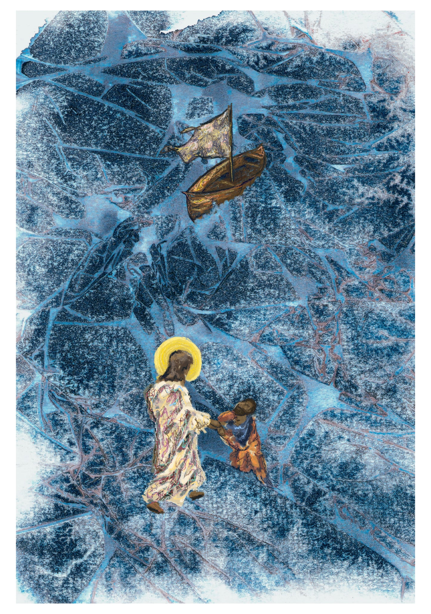 Faith in a Storm | Faith Art Print