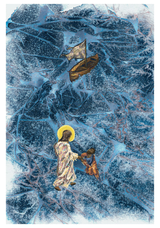 Faith in a Storm | Faith Art Print
