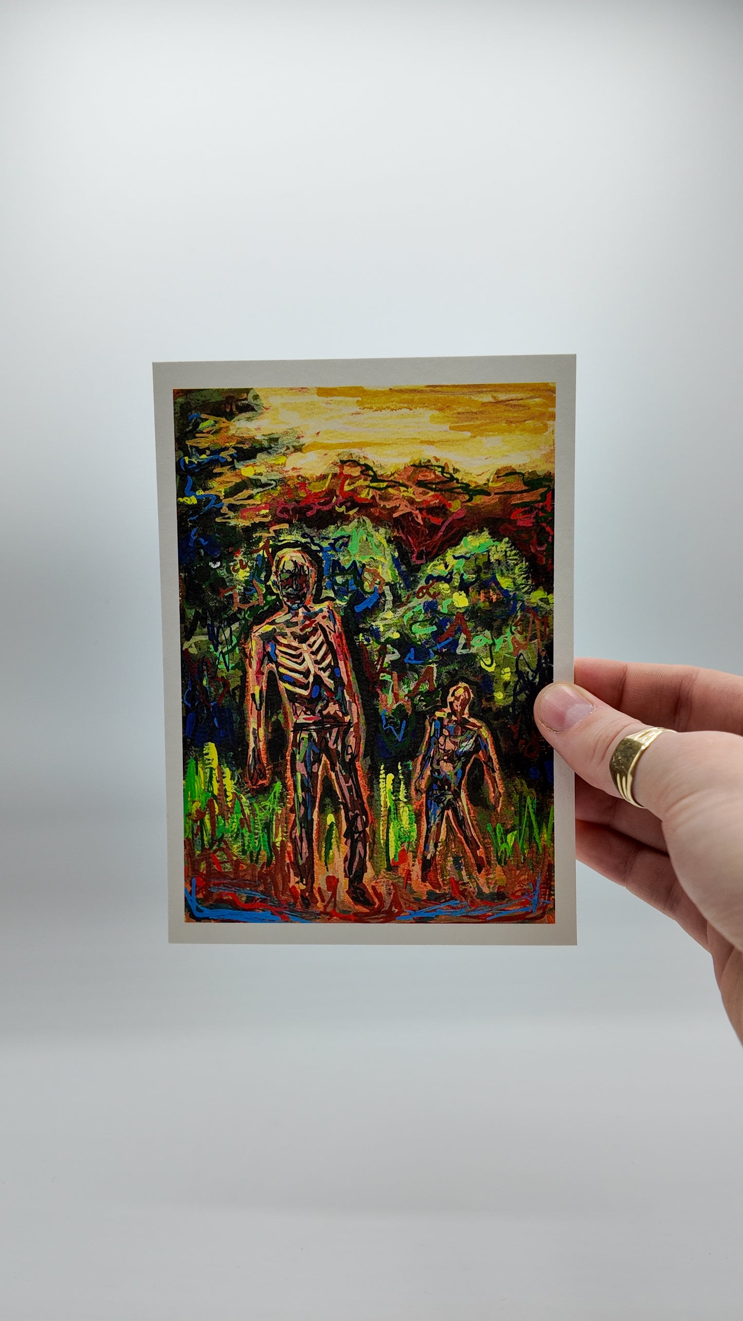 The Noise After | Undead Zombie Abstract Art